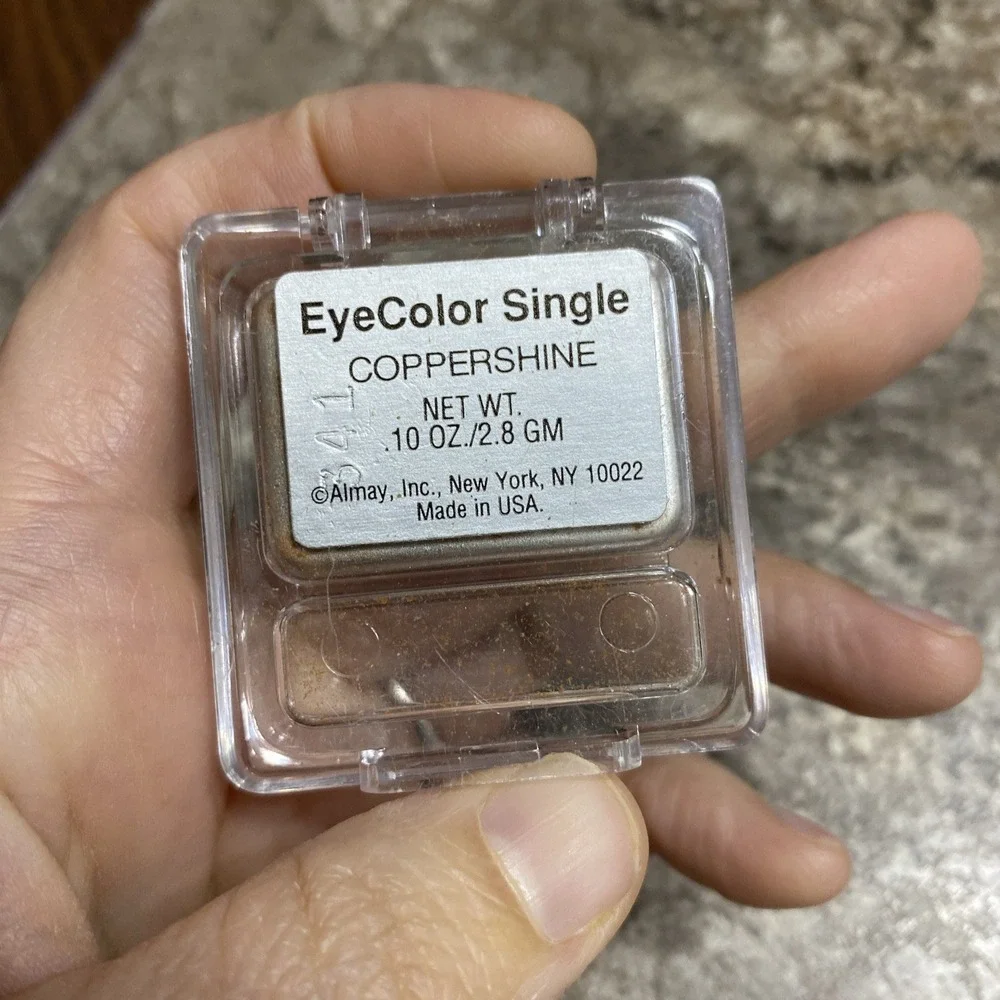 VTG Almay Makeup EyeColor‎ Single Coppershine .10oz Rare